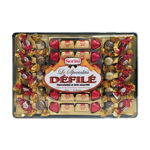 Sorini Défilé Assorted Milk Chocolates 450gr