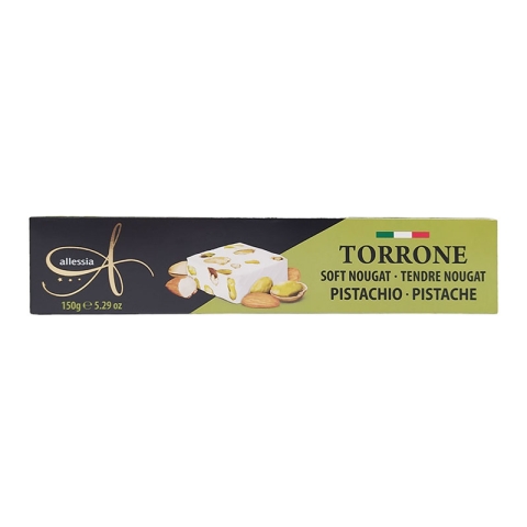 Torrone Allessia Soft Nougat With Pistachio