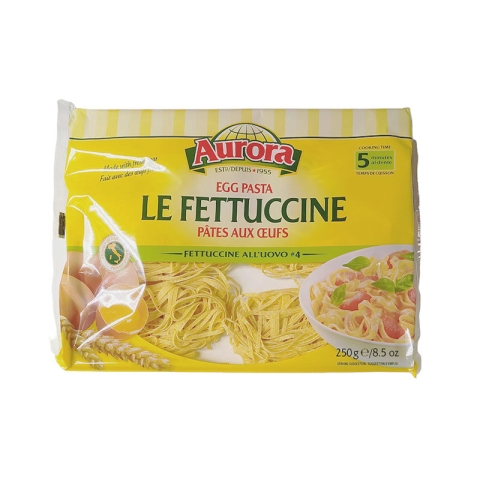 Aurora Fettuccine Egg Pasta