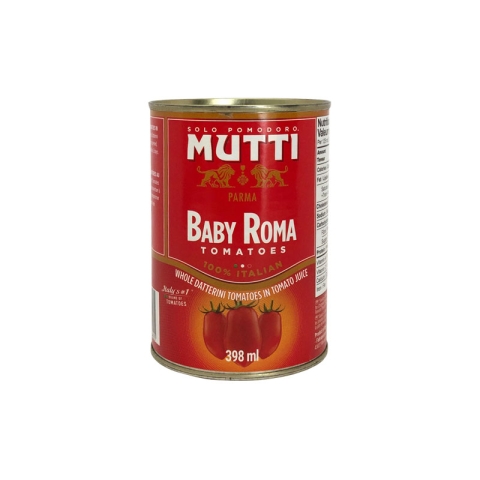 Mutti Baby Roma Whole Datterini Tomatoes