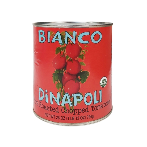 Bianco DiNapoli Fire Roasted Chopped Tomatoes 28oz