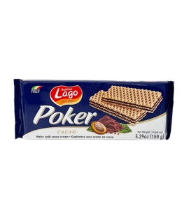 Lago Poker Cocoa Wafers