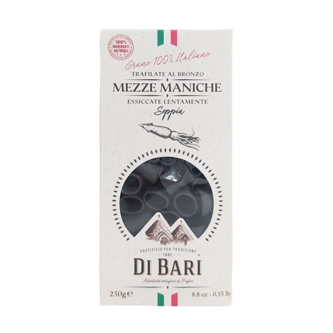 Di Bari Squid Ink Mezze Maniche 