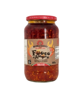 Delizie di Calabria Fuoco d'Amore Extra Hot Chili Hot Sauce 950g