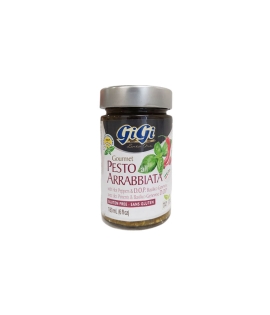 Gigi Gluten Free Pesto Arrabbiata with Hot Peppers and Genovese Basil