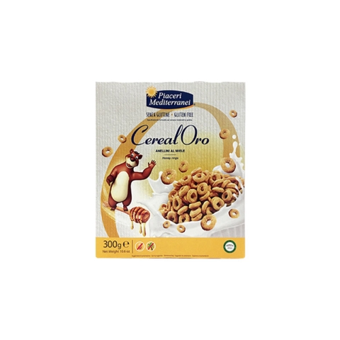Piaceri Mediterranei Gluten Free Cereal Oro Honey Rings