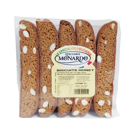 Monardo Honey Biscuits with Almonds