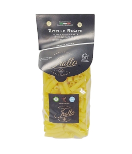 Irollo Zitelle Rigate Pâtes Sans Gluten de Maïs et Riz
