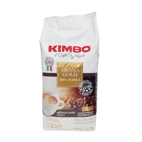 Kimbo Aroma Gold 100% Arabica Whole Coffee Beans