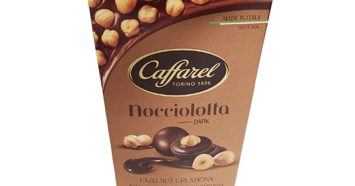 Caffarel Nocciolotta Dark Chocolate with Hazelnut