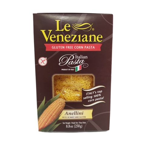 Le Veneziane Gluten Free Corn Pasta Anellini