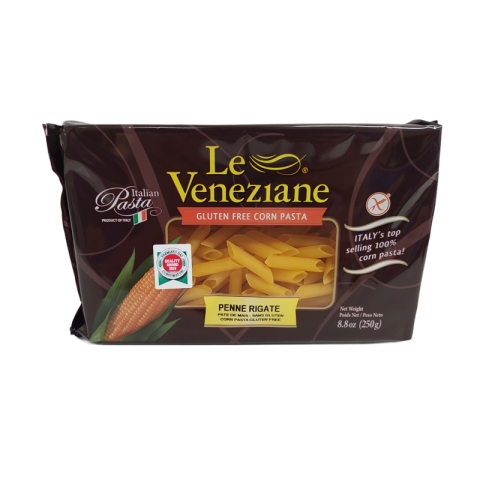 Le Veneziane Gluten Free Corn Pasta Penne Rigate