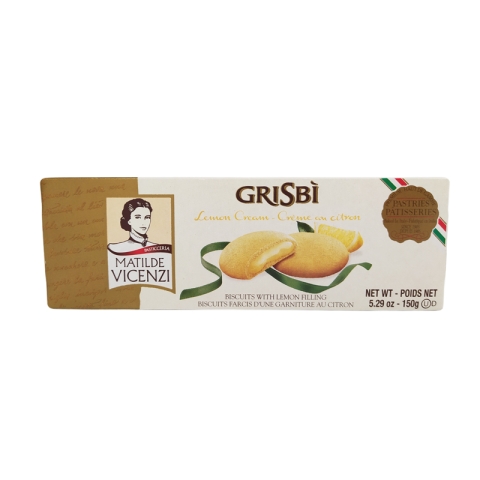 Grisbi Biscuits with Lemon Cream Filling