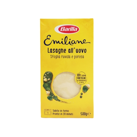 Barilla Emiliane Lasagna Egg Pasta