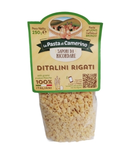 Camerino Ditalini Rigati Egg Pasta