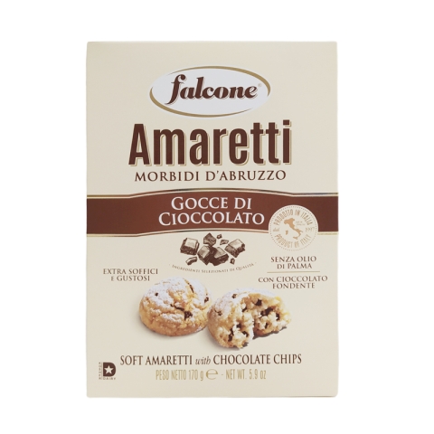 Falcone Soft Amaretti with Chocolate Chips