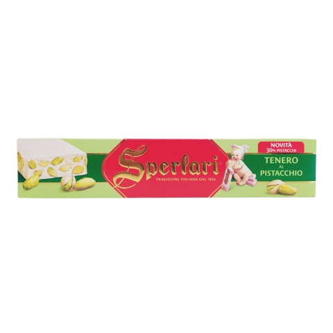 Sperlari Soft Nougat with Pistachio 200g