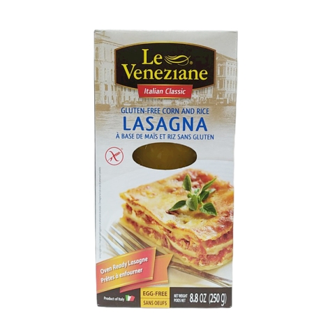 Le Veneziane Gluten Free Corn Pasta Lasagna