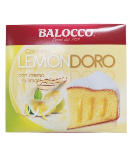 Balocco Colomba Lemondoro with Sicilian Lemon Cream