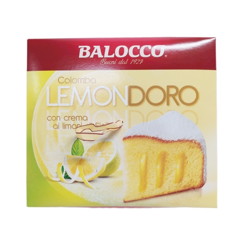 Balocco Colomba Lemondoro with Sicilian Lemon Cream