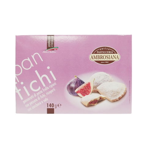 Pasticceria Ambrosiana Pan Fichi Biscuits with Fig Sauce