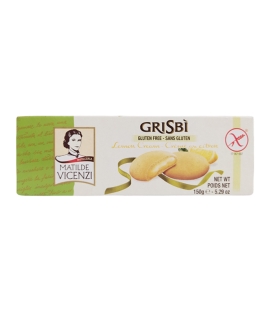 Grisbi Gluten Free Lemon Cream Biscuits