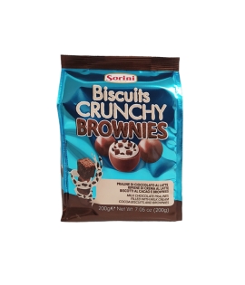 Sorini Crunchy Brownies Milk Chocolate Pralines