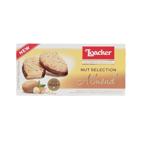 Loacker Nut Selection Almond Biscuits