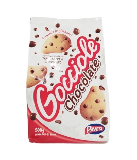 Pavesi Gocciole Cookies with Chocolate Chips
