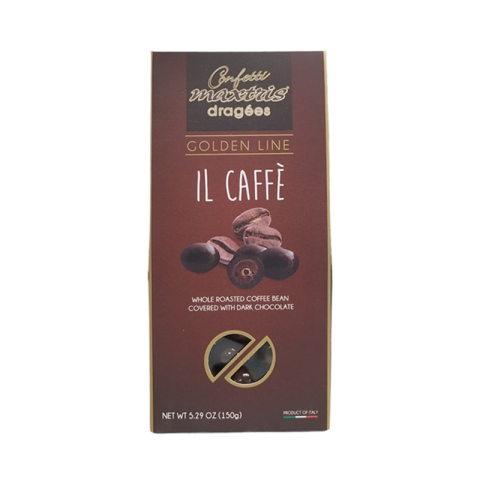MaxTris Il Caffè Coffee Bean and Dark Chocolate Confetti