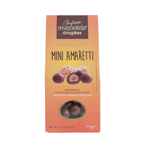 MaxTris Mini Amaretti with Milk Chocolate Confetti