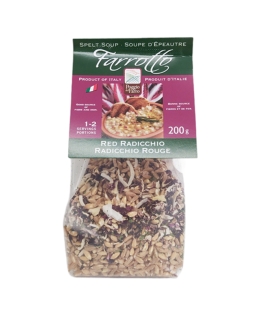 Poggio del Farro Farrotto Spelt Soup Red Radicchio