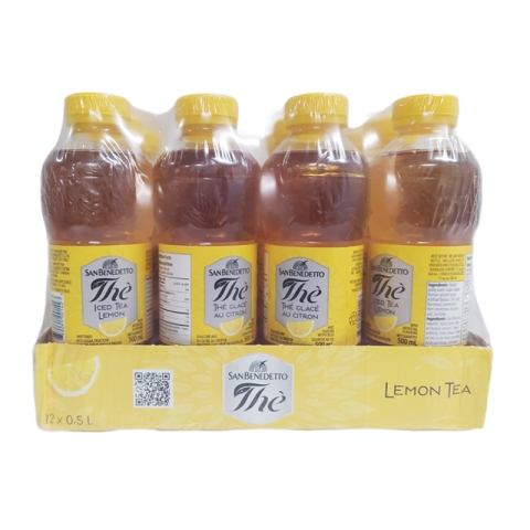 San Benedetto Lemon Iced Tea 12x500ml