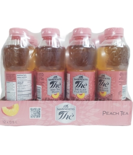 San Benedetto Peach Iced Tea 12x500ml
