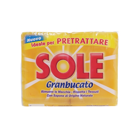 Sole Granbucato Laundry Soap 2x250g