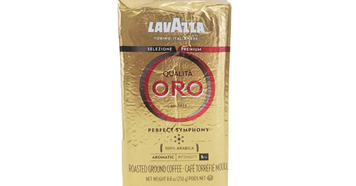 Lavazza Qualita Oro Roasted Ground Coffee