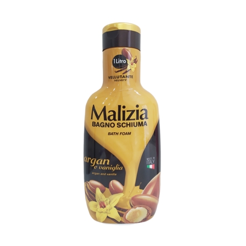Malizia Bath Foam Argan and Vanilla
