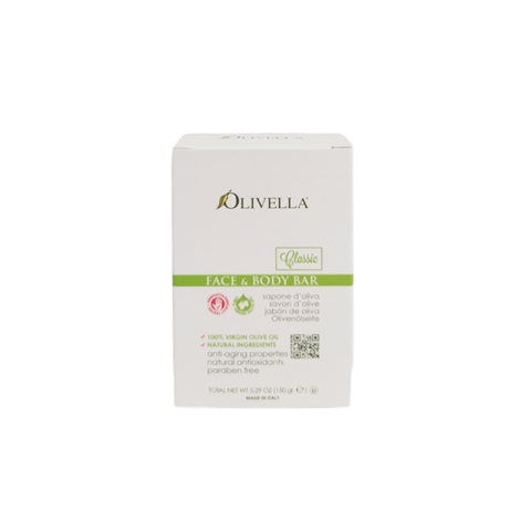Olivella Face and Body Olive Soap Bar