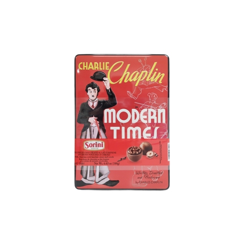 Sorini Charlie Chaplin Milk Chocolates with Hazelnut Cream and Cereals