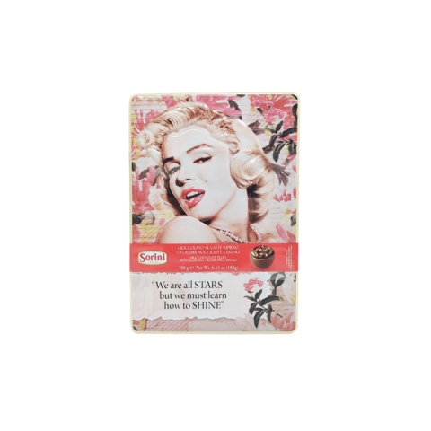 Sorini Marilyn Monroe Milk Chocolates with Hazelnut Cream and Cereals