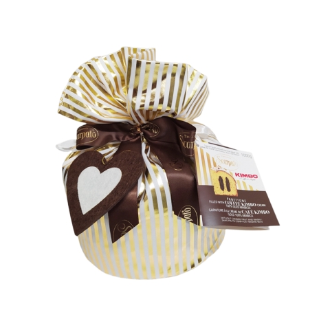 Scarpato Panettone Filled With Coffee Kimbo Cream 100% Gold Arabica