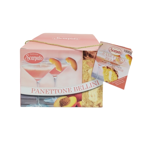 Scarpato Panettone Bellini Peach & Prosecco