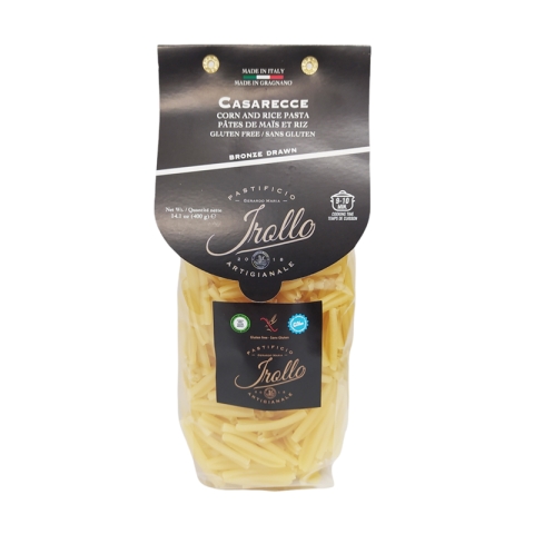 Irollo Casarecce Gluten Free Corn and Rice Pasta 