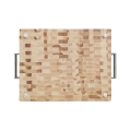 RusticButcherBlock Cutting Board With Handles R16208 19”x15”