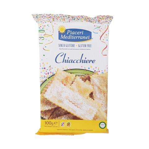 Piaceri Mediterranei Gluten Free Chiacchiere Cookies 