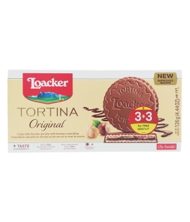 Loacker Tortina Original Cookies 3+3