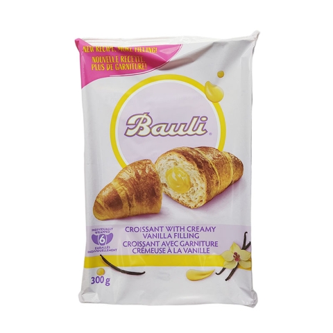 Bauli Croissant with Creamy Vanilla Filling
