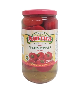 Aurora Hot Cherry Peppers Pickled