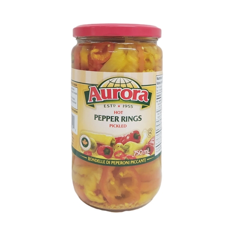 Aurora Hot Pepper Rings Pickled