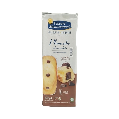 Piaceri Mediterranei Gluten Free PlumCake With Cream Chocolate